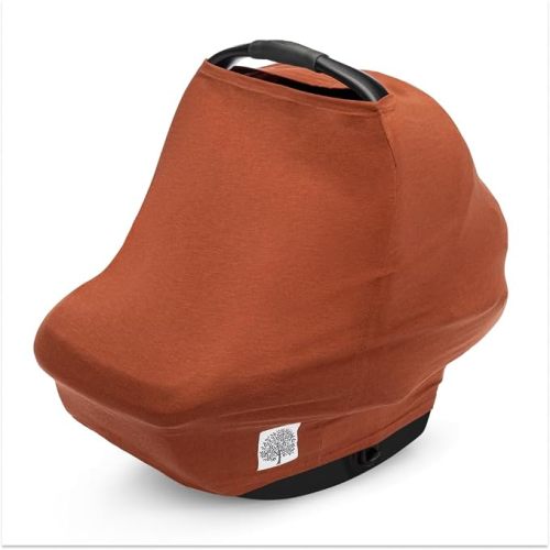 Parker Baby Co Multi-Use Cover Carseat Cover Nursing Cover: Rosewood Stripe