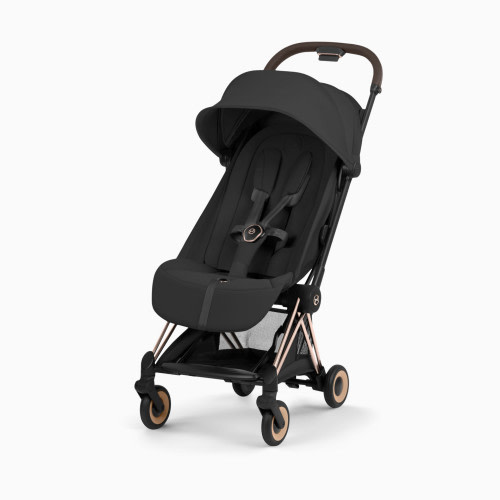 Cybex Coya Stroller - Style Collection - Rose Gold Frame/Sepia Black Lux Seat