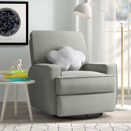 Mack & Milo™ Abingdon Upholstered Swivel Reclining Glider & Reviews | Wayfair