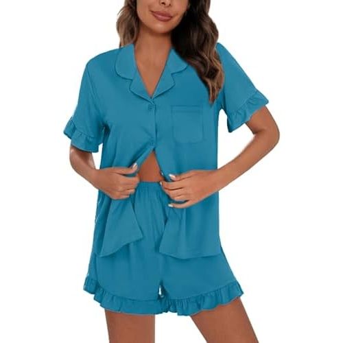 XXL Pajama Set Short Sleeve