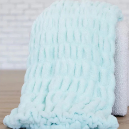 Hugs Brynley Plush Blanket | Minky Couture