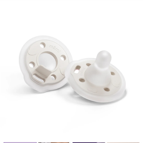 mōmi babypace pacifier 2-set - pearl