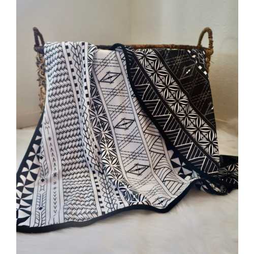 Reversible Polynesian Baby Blanket