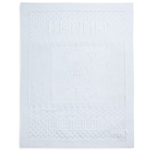 Polo Ralph Lauren
Unisex Pointelle Knit Organic Cotton Blanket - Baby