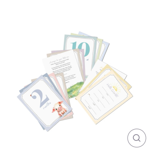 Baby Milestone Cards | First Year Photo Props for New Parents – EveryLife