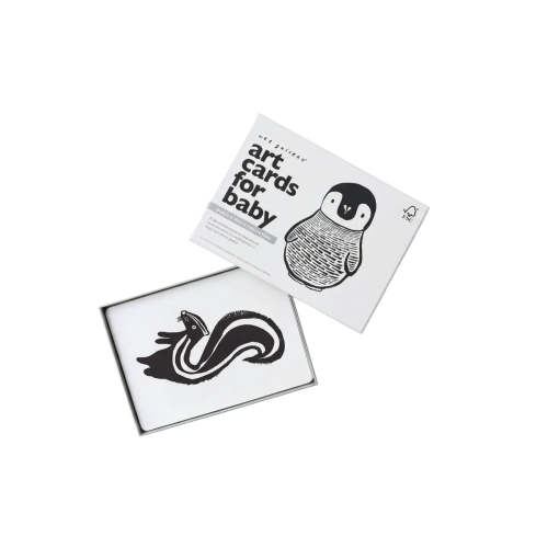 Black and White Animal Art Cards for Babies – OMAMImini