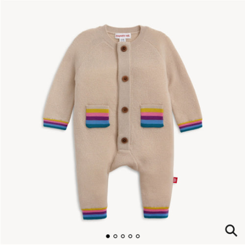 Magnetic Wool Romper