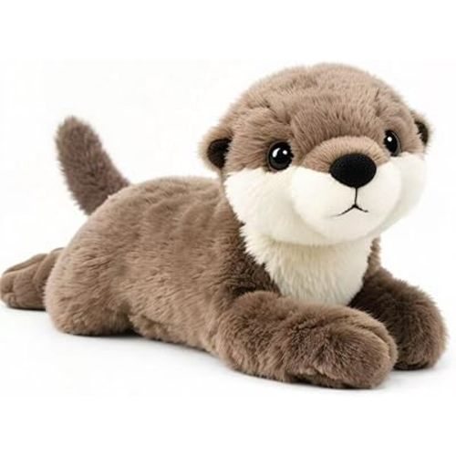 KUUDESOXX Otter Stuffed Animal, Cute Plush Toy for Kids & Adults