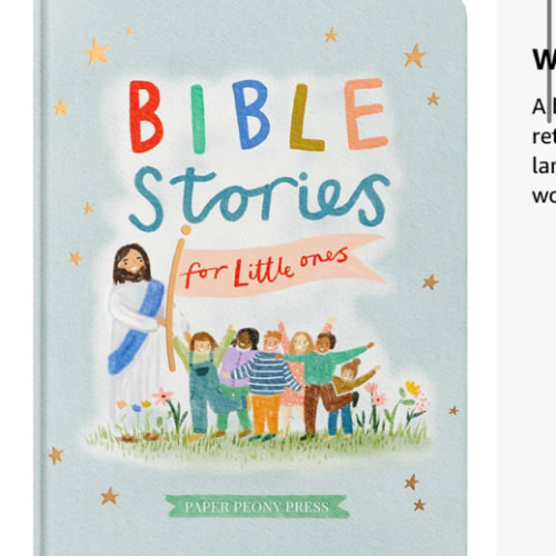 Bible Stories for Little Ones: Baby’s First Bible Board Book