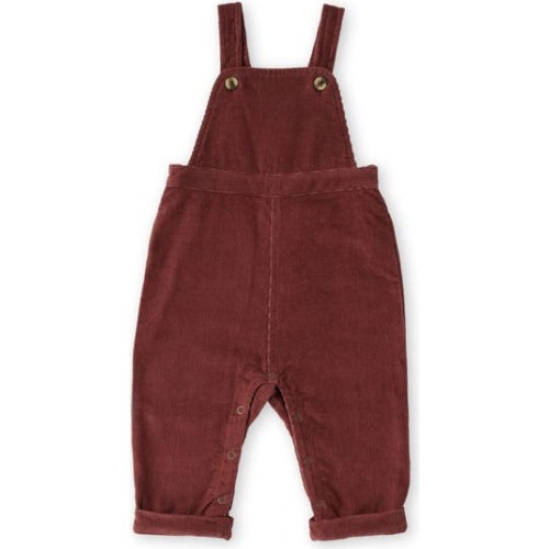 Organic Cotton Corduroy Overalls, 6-12M