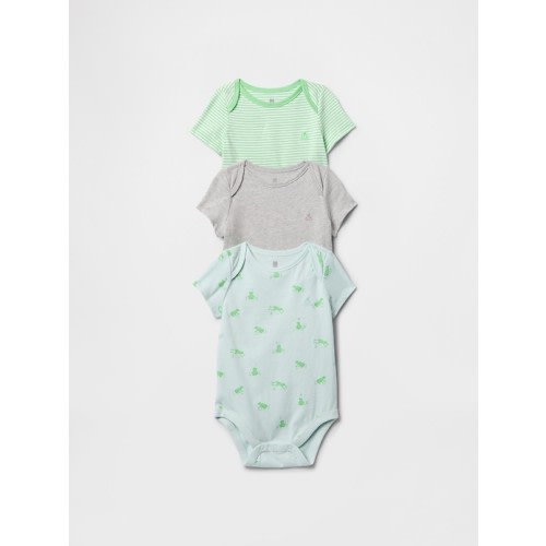 Baby First Favorites Organic Cotton Bodysuit (3-Pack)