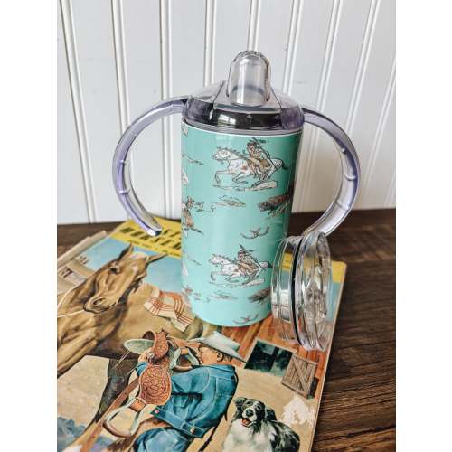 Cowboy's & Indian's Grow-With-Me Tumbler