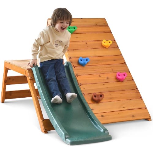 Small Outdoor Playset for Toddlers | 5-in-1 Playset | Avenlur