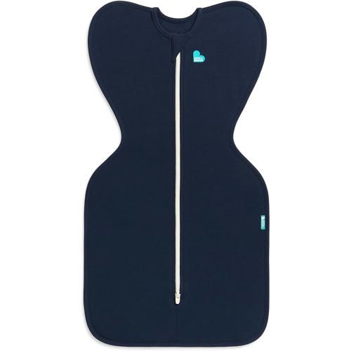 Love to Dream Swaddle UP, Baby Sleep Sack, Self-Soothing Swaddles for Newborns, Get Longer Sleep, Snug Fit Helps Calm Startle Reflex, New Born Essentials for Baby, 1.0 TOG, 13-19 lbs, Navy