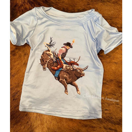 Bullrider kids tee