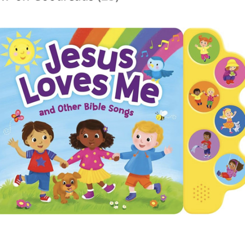 Jesus Loves Me & Other Bible Songs – Interactive Sound Book for Toddlers | Christian Baby Book with 6 Faith-Based Songs, Lyrics & Music | Baptism Gift, Bible Story Time Sing-along for Boys and Girls