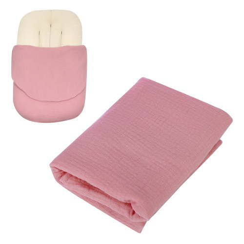 Amonsee Baby Lounger Cover Newborn Lounger Cover Portable Lounger Slipcover Double Layer Cotton Yarn