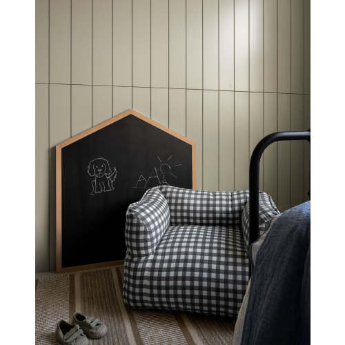 Gingham Kids Chair