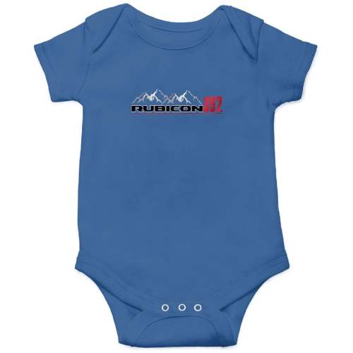 Rubicon 392 Logo | Active Onesies Kids's Short Sleeve Onesie 12M Royal sold by Pinched-Carafe | SKU 49536844 | Printerval