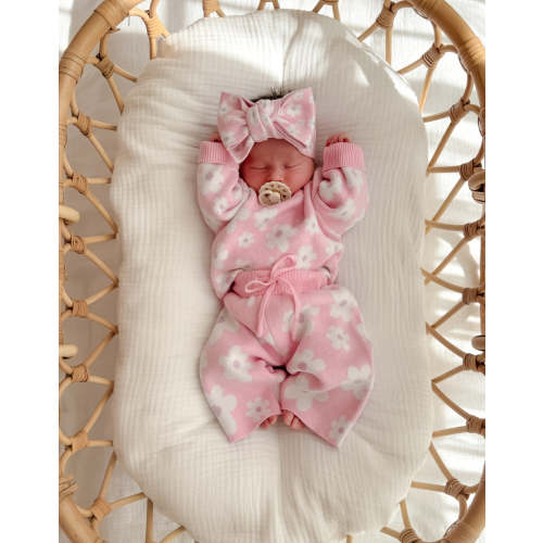 Pink flower set