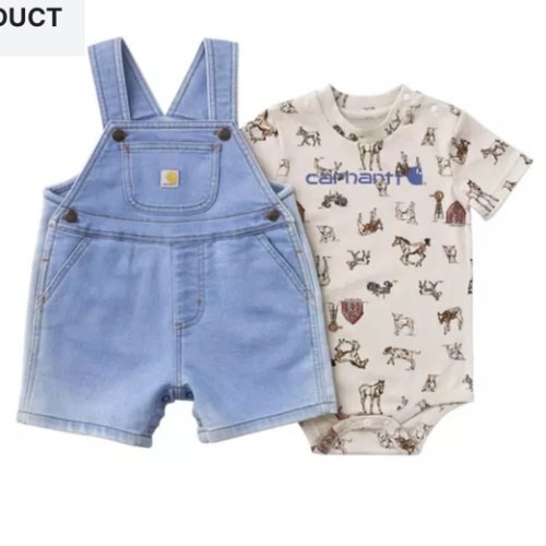 Baby Carhartt Farm Kid Set
