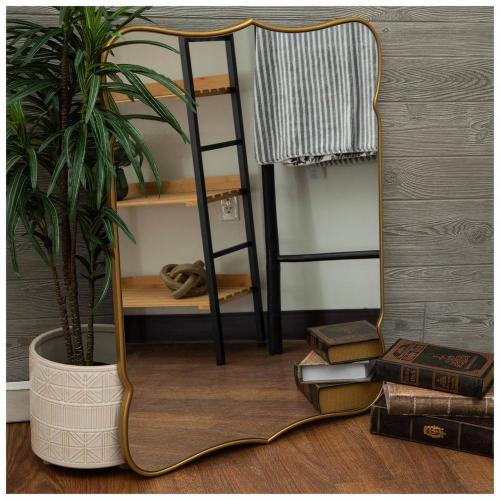 Gold Ornate Wall Mirror