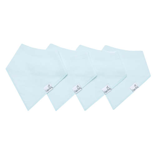 4 Pack Baby Bandana Bibs - Air