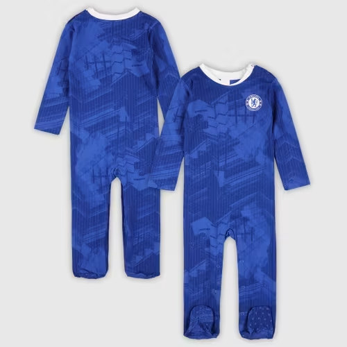 Chelsea FC newborn sleepsuit