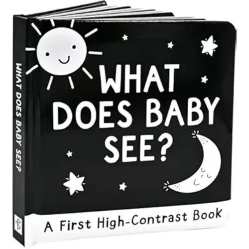 What Does Baby See? A High-Contrast Board Book (Padded Cover)