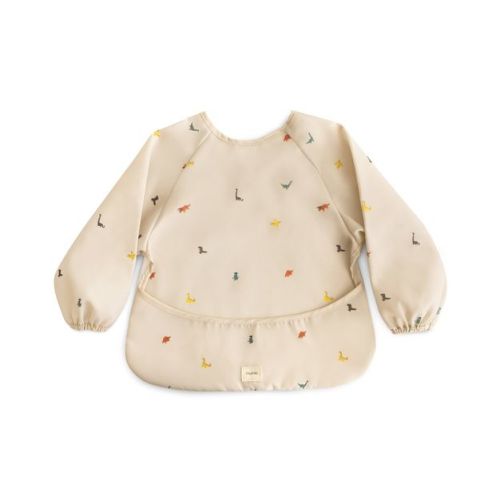 Long Sleeve Bib Dinos One Size