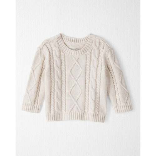 Baby Organic Cotton Cable Knit Sweater - Little Planet | Carter's