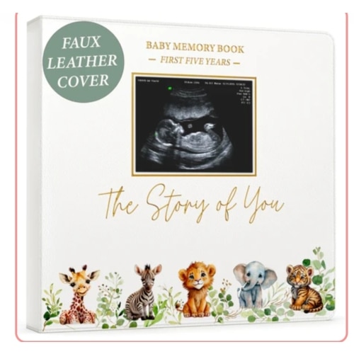 Baby Book Keepsake - Timeless Baby Memory Book for Boy or Girl I First – Baby and Toys