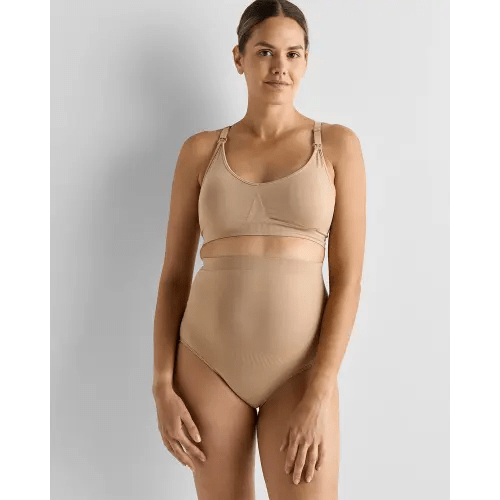 Seamless Nursing Bra in Black