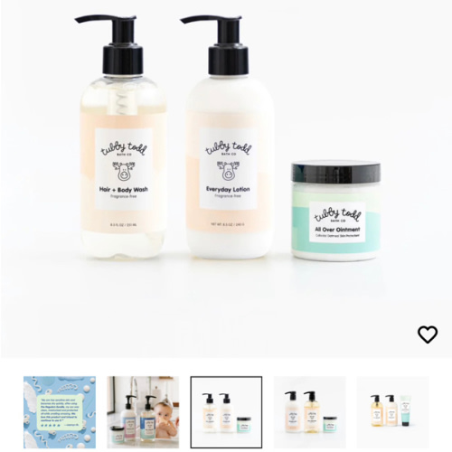 Shop Baby Skin & Hair Care Products | Tubby Todd Bath Co.