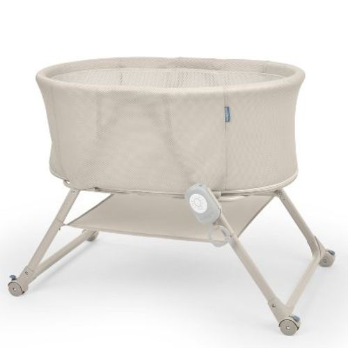 SwaddleMe by Ingenuity Snooze & Stow Easy Folding Bassinet - Sand