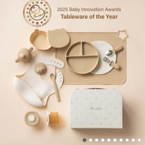 First Bites Gift Set (Croissant/Ivory)
