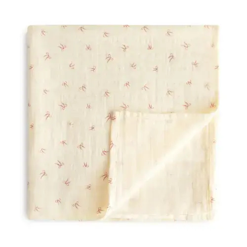 Mushie Organic Cotton Muslin Swaddle Blanket – Babyletto
