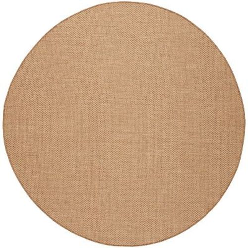 Nourison Courtyard 5' x Round Jute Modern Indoor/Outdoor Rug