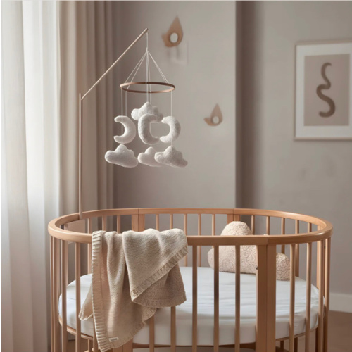 Marshmallow Sky - Baby Mobile & Arm