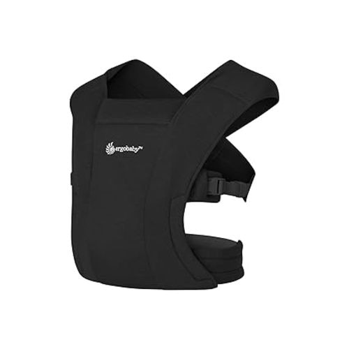 Ergobaby Embrace Newborn Baby Carrier for Infants 0-12 Months (7-25 lbs) - Ergonomic 2-Position Infant Carrier with Head and Neck Support, Hip-Healthy Positioning - Olive
