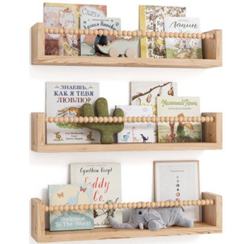 Nursery Book Shelves, Floating Shelves | Wayfair