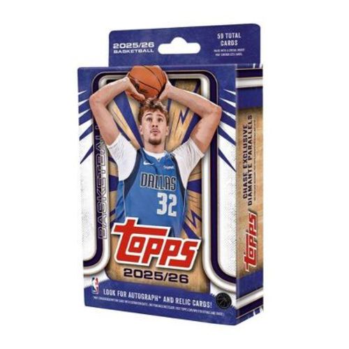 2025-2026 Topps NBA Basketball Trading Card Hanger Box