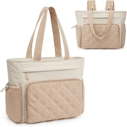 G4Free 3 in 1 Diaper Tote Backpack Bag with Changing Pad for Women Men