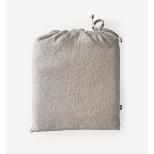 Linen Crib Sheet