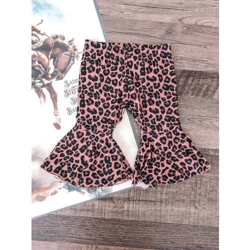 Leopard Bell Bottoms