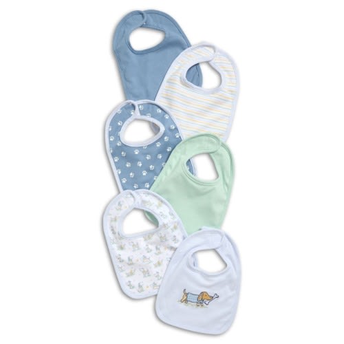 Little Me 6-Pack Dachshund Bibs | Nordstromrack