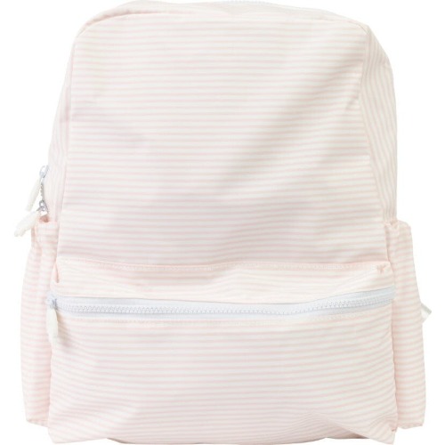 The Backpack in Pink Stripe