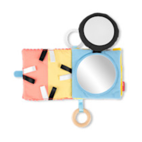 Skip Hop Discoverosity Soft Baby Activity Book - Montessori-Inspired