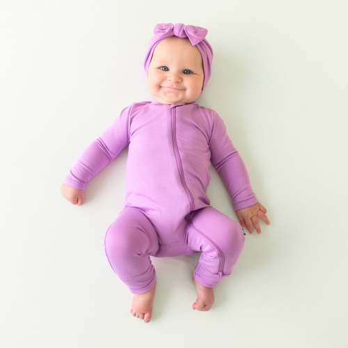 Zippered Romper in Poi