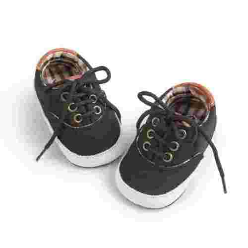 HsdsBebe Baby Unisex Canvas Shoes Casual Sneakers for Newborn 0-18 Months